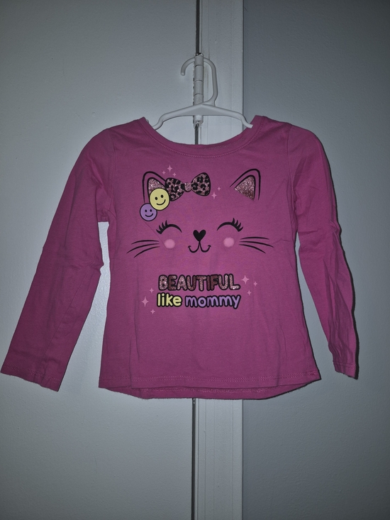 The Children's Place Other - Children's Place 3T Pink "Beautiful Like Mommy" Long Sleeve Kids Top